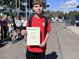 Rok szkolny 2025-2026 - 02. Pierwsze sukcesy sportowe w nowym roku szkolnym